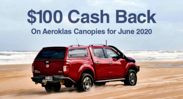 CASH BACK: $100 on Canopies